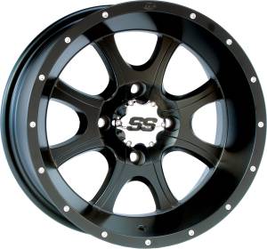 SS108 ALLOY WHEEL MATTE BLACK 12X7 4/115 5+2