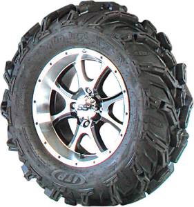 MUD LITE XTR WHEEL KIT SS108 M ACHINED 27X9-14