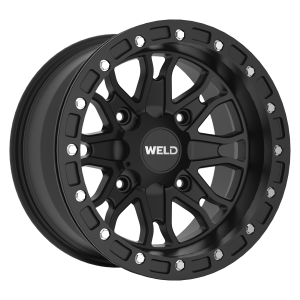 RAPTOR BEADLOCK SATIN BLK 15X10 5+5 4X137