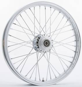 FR 40-SPK SD CHROME 21X2.15 NG-HUB 1" AXL 00 LTR