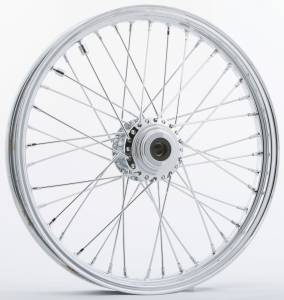 FR 40-SPK SD/DD CHROME 19X2.15 NG-HUB 1" AXL 00 LTR