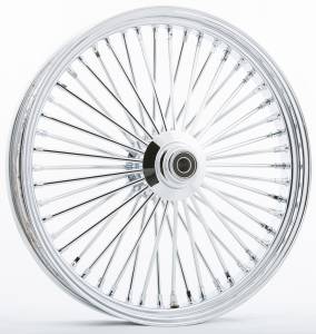 FR 48-SPK SD CHROME 21X2.15 WG-HUB 3/4" AXL 00 LTR