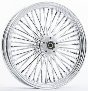 FR 48-SPK DD CHROME 21X3.5 FLT-HUB 25M ABS 00 LTR