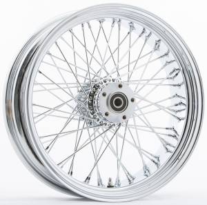 RR 60-SPK CHROME 18X3.5 BT/XL-HUB 3/4" AXL 00 LTR