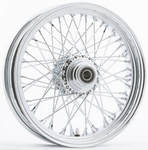 FR 60-SPK SD CHROME 21X2.15 WG-HUB 3/4" AXL 00 LTR