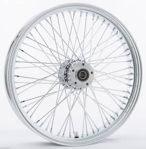 FR 60-SPK DD CHROME 21X3.5 WG-HUB 3/4" AXL 00 LTR