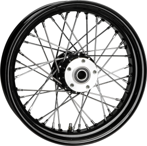 RR 40-SPK BLACK 16X3.5 BT/XL-HUB 3/4" AXL 00 LTR