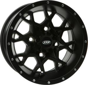 HURRICANE 14X7 4/110 5+2 BLACK