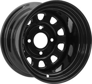 DELTA STEEL 14X7 4/110 5+2 BLK