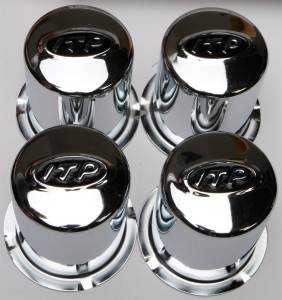 STEEL 4/110 CHROME CAP 4 PACK