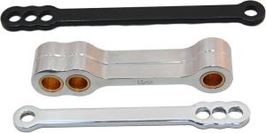 LOWERING LINK STK/1.5"-3.5" DROP BLACK KAW