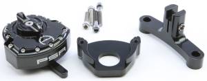 STEERING DAMPER KIT BLACK KAW