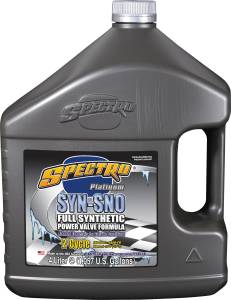 PLATINUM SNO SYNTHETIC 2T 1 GAL POWERVALVE FORMULA