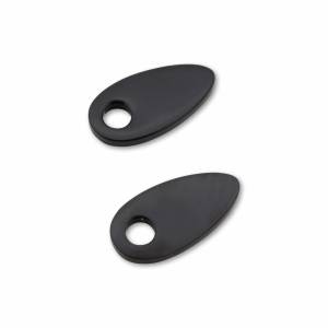 INDY SPACER TURN SIGNAL ADAPTR PAIR BLACK HD