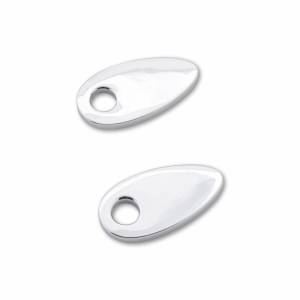 INDY SPACER TURN SIGNAL ADAPTR PAIR CHROME HD