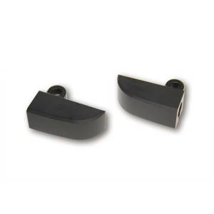 M8 CNC TURN SIGNAL MOUNT PAIR BLACK