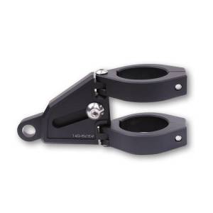 EXTEND HEADLIGHT MOUNT BRACKET 4 FORK CLAMPS 42-43MM BLACK