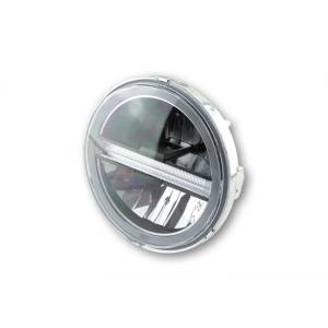 HEADLIGHT TYPE 6 LED 5 3/4" CHROME