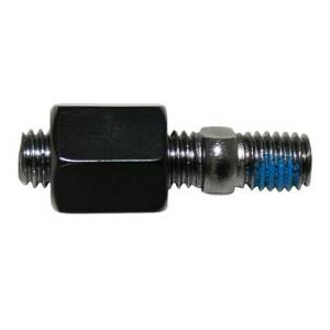 MIRROR ADAPTER EACH BLACK M8X1.25 TO M8X1.25 RGHT THREAD