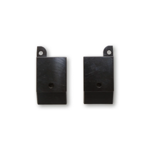 RS1 CNC DRIVING LIGHT MOUNTS BLACK PAIR