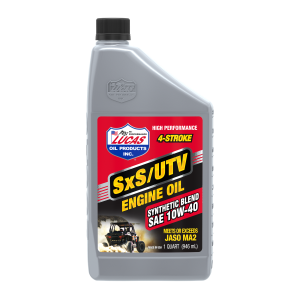 SXS SEMI SYNTHETIC ENGINE OIL 10W40 1 QT