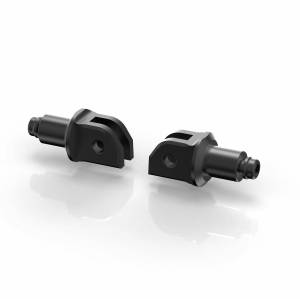 FOOTPEG MOUNT KIT RIDER BLACK PR