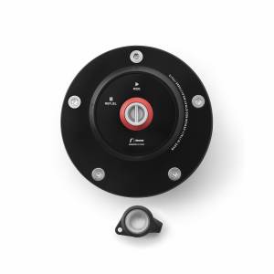 GAS CAP LOCKING BLACK APR