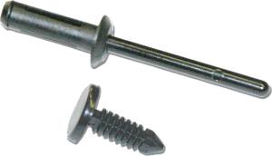 10/PK 3/16" PLASTIC RIVET