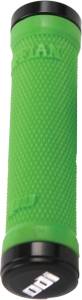 RUFFIAN NO FLANGE LOCK-ON GRIP GREEN/BLACK 130MM