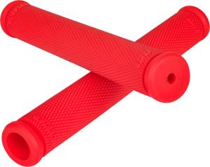 ONE PIECE GRIPS FIRE RED 8"