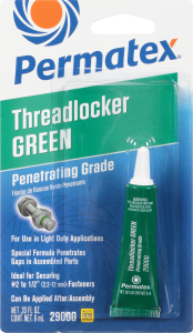 PENETRATING GRADE THREADLOCKER GREEN 6 ML