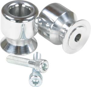 SWINGARM SPOOLS POLISHED 10MM