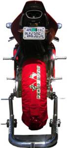 POWERSTANDS TIRE WARMERS RED