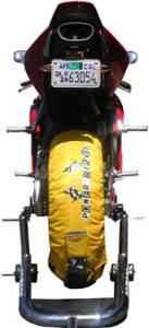 POWERSTANDS TIRE WARMERS YELLOW