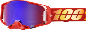 ARMEGA GOGGLE NUKETOWN MIRROR RED/BLUE LENS