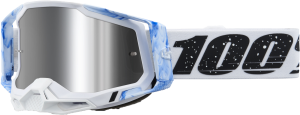 RACECRAFT 2 GOGGLE MIXOS MIRROR SILVER FLASH LENS