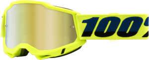 ACCURI 2 GOGGLE FLUO YELLOW MIRROR GOLD LENS