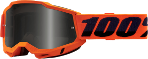 ACCURI 2 SAND GOGGLE NEON ORANGE SMOKE LENS