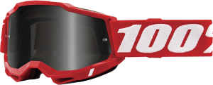 ACCURI 2 SAND GOGGLE NEON RED SMOKE LENS