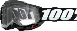 ACCURI 2 JUNIOR GOGGLE BLACK CLEAR LENS