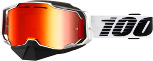 ARMEGA SNOWMOBILE GOGGLE LIGHTSABER MIRROR RED LENS