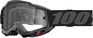 ACCURI 2 ENDURO MOTO GOGGLE BLACK CLEAR LENS