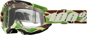 STRATA 2 GOGGLE WAR CAMO CLEAR LENS