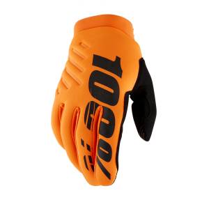 BRISKER GLOVES FLUO ORANGE/BLACK 2X