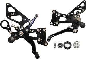 BILLET REAR SET BLACK