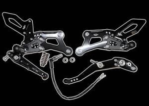 VOODOO REAR SET BLACK GSX-R 1000