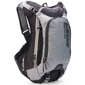 PATRIOT 15 WITH CE SAS-TECH BACK PROTECTOR BLACK/GREY