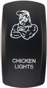 DASH SWITCH ROCKER FACE CHICKEN LIGHTS