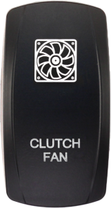 DASH SWITCH ROCKER FACE CLUTCH FAN