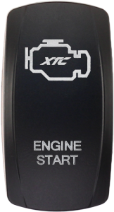 DASH SWITCH ROCKER FACE ENGINE START